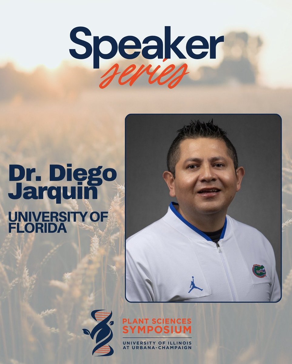 UIUC Plant Science Symposium (@uiucplantscisym) on Twitter photo We’re kicking off the #PSS2025 Speaker Series with Dr. Diego Jarquin (<a href="/Jarquin_GxE/">DiegoJarquin</a> )!
He’s revolutionizing plant breeding with AI, and prediction models 🌱
📍Illini Union at <a href="/UofIllinois/">University of Illinois</a>
📅 September 5th, 2025
symposium.cropsciences.illinois.edu/register/ We’re kicking off the #PSS2025 Speaker Series with Dr. Diego Jarquin (<a href="/Jarquin_GxE/">DiegoJarquin</a> )!
He’s revolutionizing plant breeding with AI, and prediction models 🌱
📍Illini Union at <a href="/UofIllinois/">University of Illinois</a>
📅 September 5th, 2025
symposium.cropsciences.illinois.edu/register/