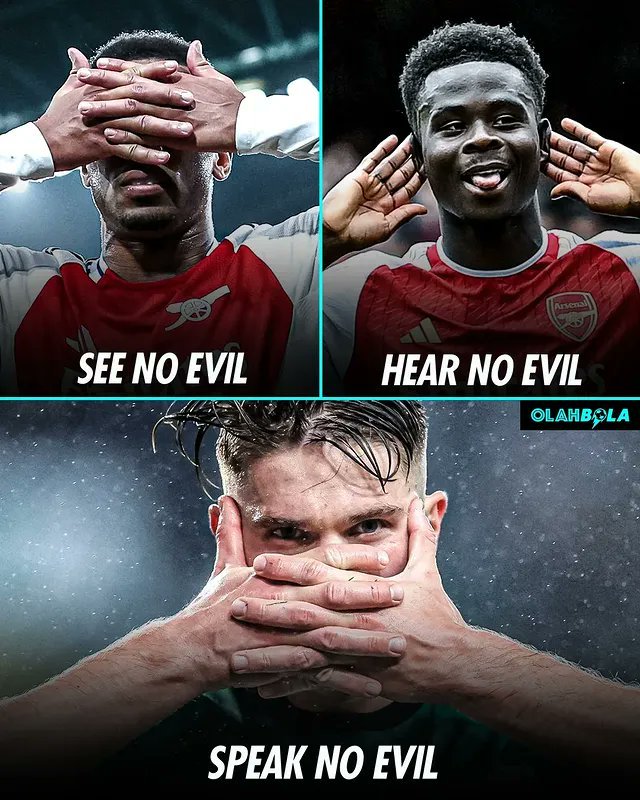 SpursGuy88's tweet image. See no Trophy
Hear no Trophy
Speak no Trophy