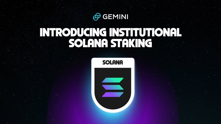 Gemini <a href="/Gemini/">Gemini</a>  quietly making real progress.

Now offering 37 tokenized U.S. stocks to EU users — including Nike, Starbucks &amp; Broadcom — all tradable 24/7 on Arbitrum.

Also rolled out Solana staking for institutions.
→ SOLL ETF is already in
→ DFDV is scaling up with a $5B