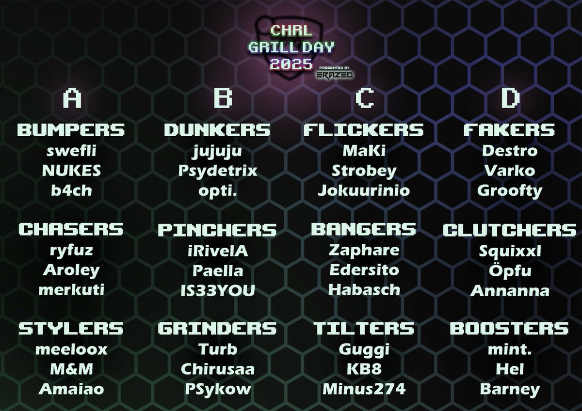 CHRL Grillday 2025 tweet media