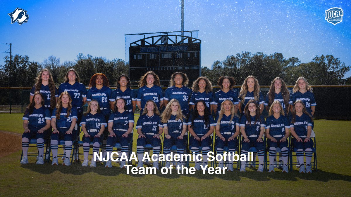 NJCAA Academic Softball Team of the Year!

#SicEmSaints | <a href="/sfsaintssb/">Santa Fe Saints Softball</a>