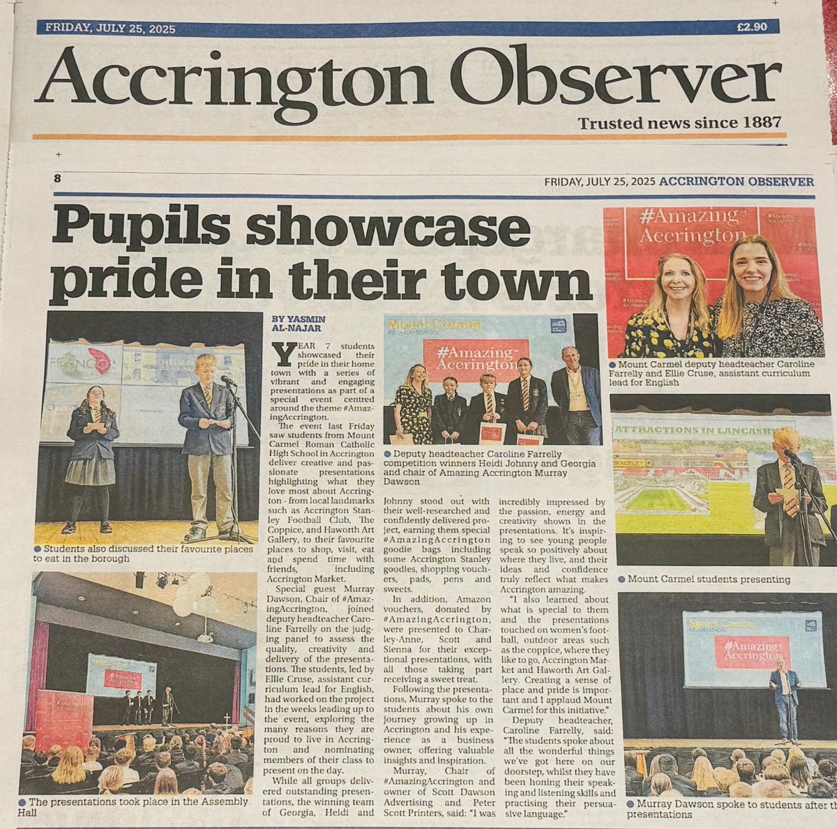 Amazing Accrington (@amazingaccy) on Twitter photo What a fantastic day this was <a href="/MountCarmelHigh/">Mount Carmel RC High</a>! ❤️
opportunities.amazingaccrington.co.uk/mount-carmel-y…
📸 <a href="/AccringtonNews/">Accrington Observer</a> What a fantastic day this was <a href="/MountCarmelHigh/">Mount Carmel RC High</a>! ❤️
opportunities.amazingaccrington.co.uk/mount-carmel-y…
📸 <a href="/AccringtonNews/">Accrington Observer</a>