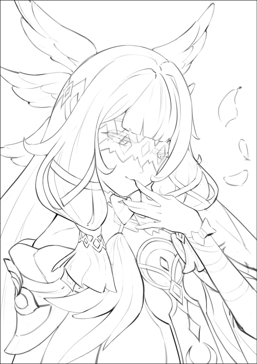 demiraito's tweet image. Sketch #Columbina