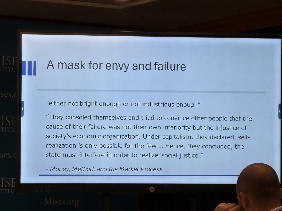 realDavidBJr's tweet image. Before there was Mystery Grove there was Ludwig von Mises
A great quote found by @WanjiruNjoya at Mises University