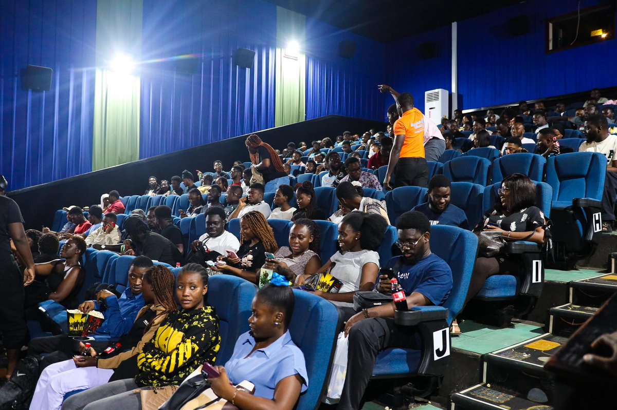 MTNGhana's tweet image. Cinema Active! 🔥
Fantastic people here to watch Fantastic Four.
#MTNPulse #MTNMovieMania