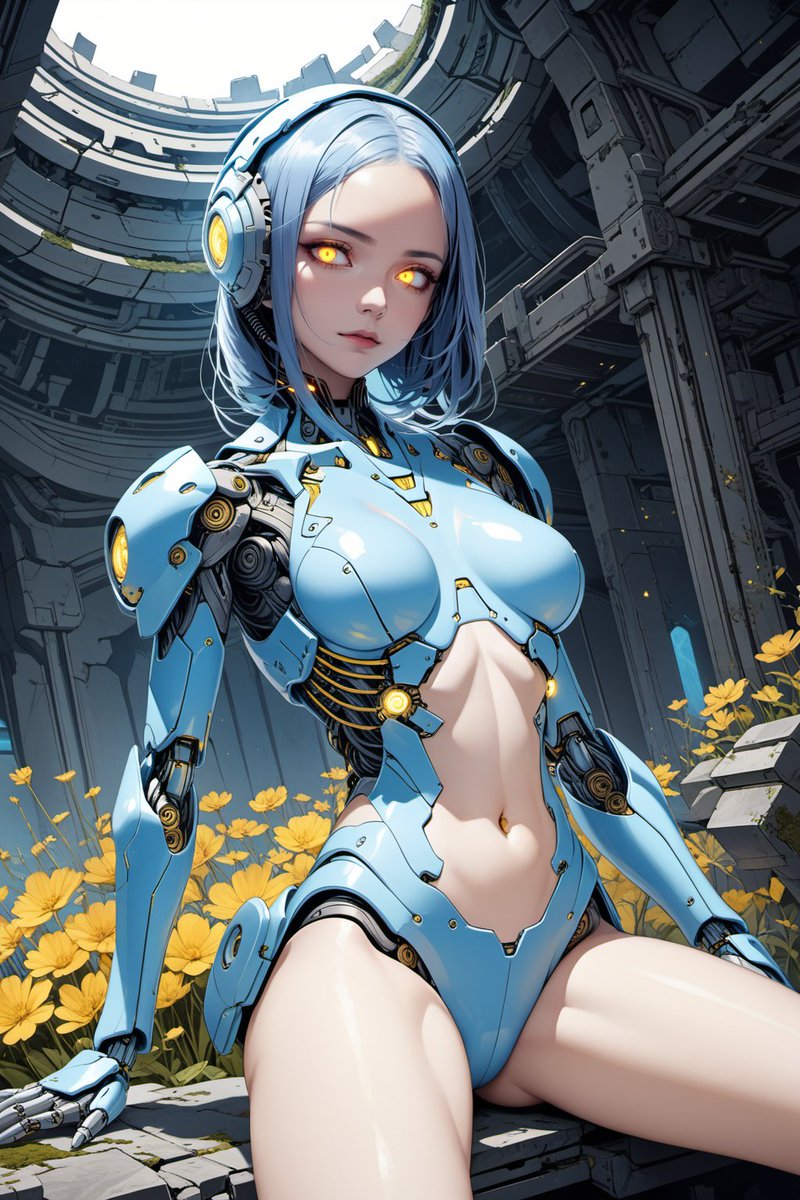 KnightPlaying's tweet image. おはよーございます☀️
ワタクシ的にはあっという間に金曜日を迎えてしまいました😅
Today's My Mechanical Girl Friend.
(タップして全画面でご覧ください)
#AIgirlfriend #AIイラスト美少女