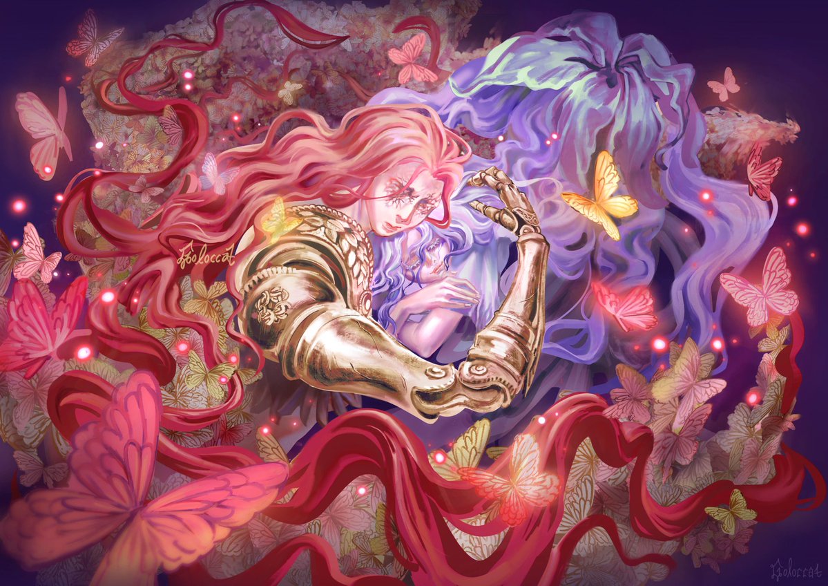 goloccat's tweet image. I'm officialy one year closer to death (Birthday). But here are some of my best work so far :3 ♡ #ELDENRING