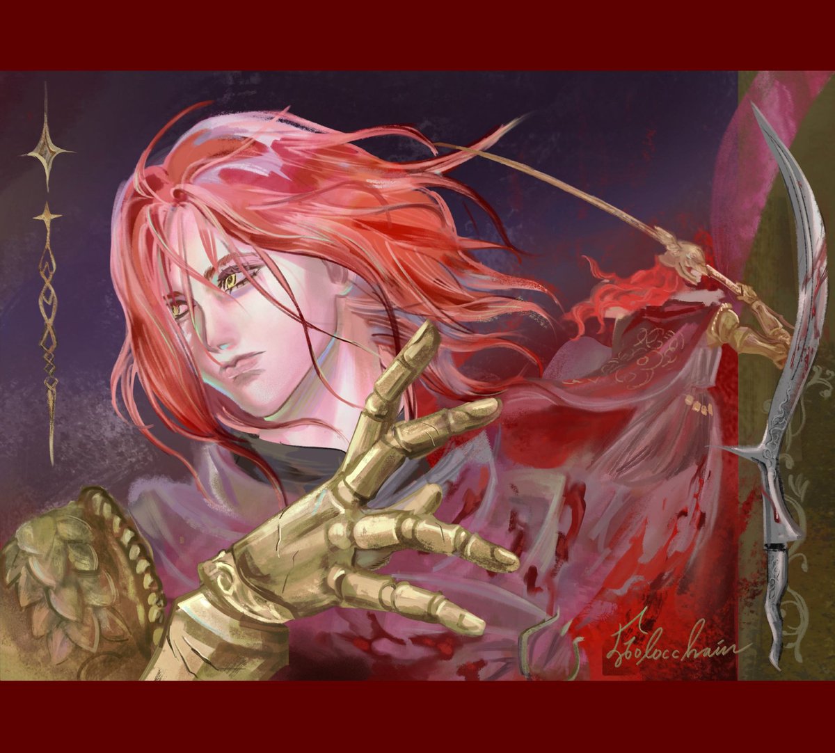 goloccat's tweet image. I'm officialy one year closer to death (Birthday). But here are some of my best work so far :3 ♡ #ELDENRING