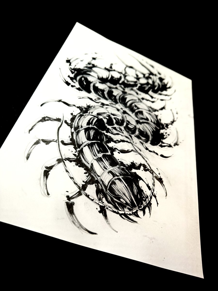 victorinafuko's tweet image. Cliente aprovou! Só vou terminar o desenho e bora tatuar 😮💨