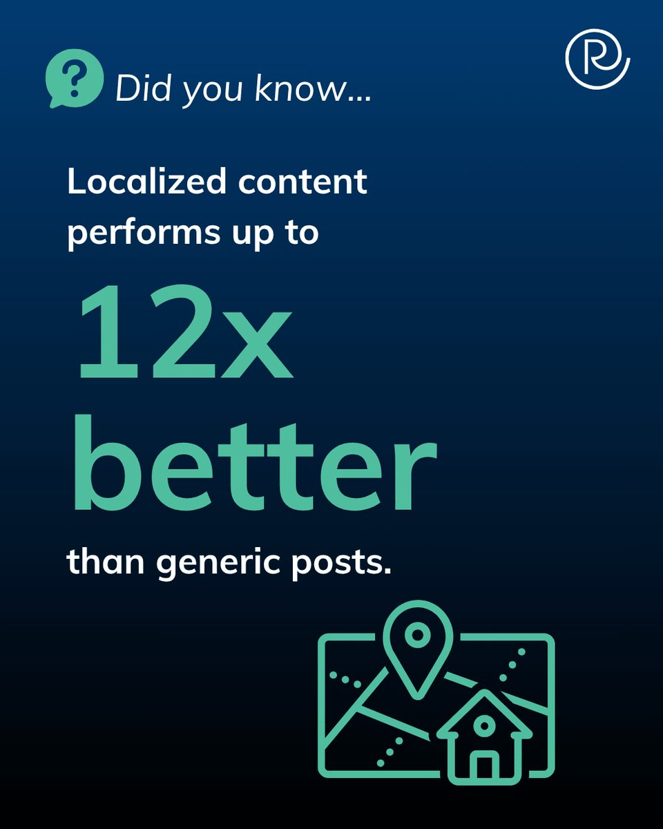 rallioHQ's tweet photo. Localized content can perform up to 12x better than generic posts. With Rallio’s local tools, multi-location brands can tailor their messaging to each community at scale. More relevance = more engagement. https://t.co/ucwzvYKzLz