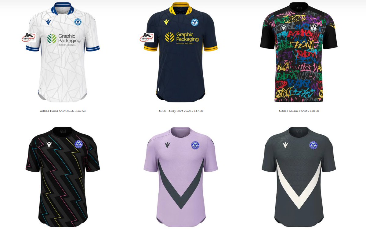 YateTownFC's tweet image. 🚨 CLUB SHOP NOW LIVE 🚨
Our online club shop is now live and you can order all the Bluebells brand new 2025/26 shirts right now! Which one are you ordering?
Buy here: yatetownfc.co.uk/shop