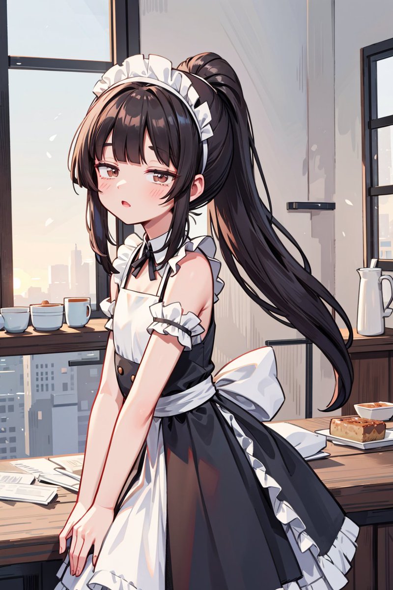 AdvanceNext1878's tweet image. おはようございます
ご主人様、私たちはジト目同盟でした!
タグもちゃんとジト目同盟にしましょうね!!
#AIイラスト #ジト目同盟