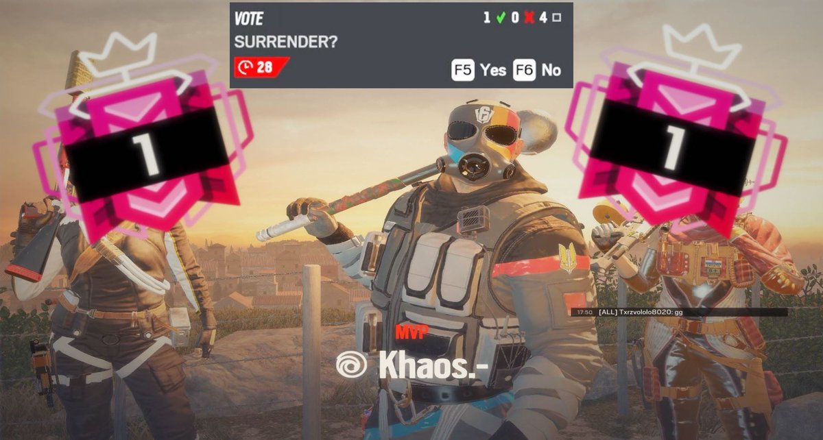 New Siege upload
enjoyyyy🤠

youtu.be/V66DhJqg8SE