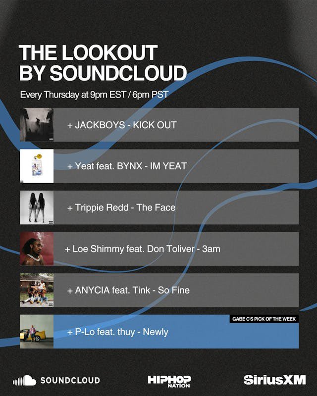 SoundCloud's tweet image. we got JACKBOYS 2 before GTA 6👀 Tap into #TheLookout this week for highly-anticipated drops from @yeat1_, @trippieredd , @trvisXX and more, only on @HipHopNation
ow.ly/t13U50WuXmi