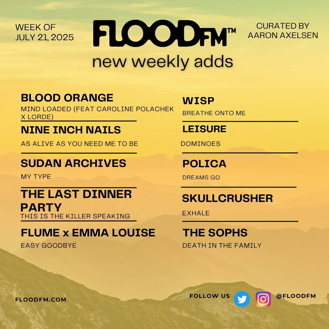 FLOODFM's tweet image. The latest new music added to FLOOD FM radio📻🚨
New and classic indie, and so much more, and always commercial free!
"ALEXA/SIRI, PLAY FLOOD FM"
FloodFM.Com
Powered by @floodmagazine
Also, listen on @Live365 @tunein @iHeartRadio @Audacy @Sonos
