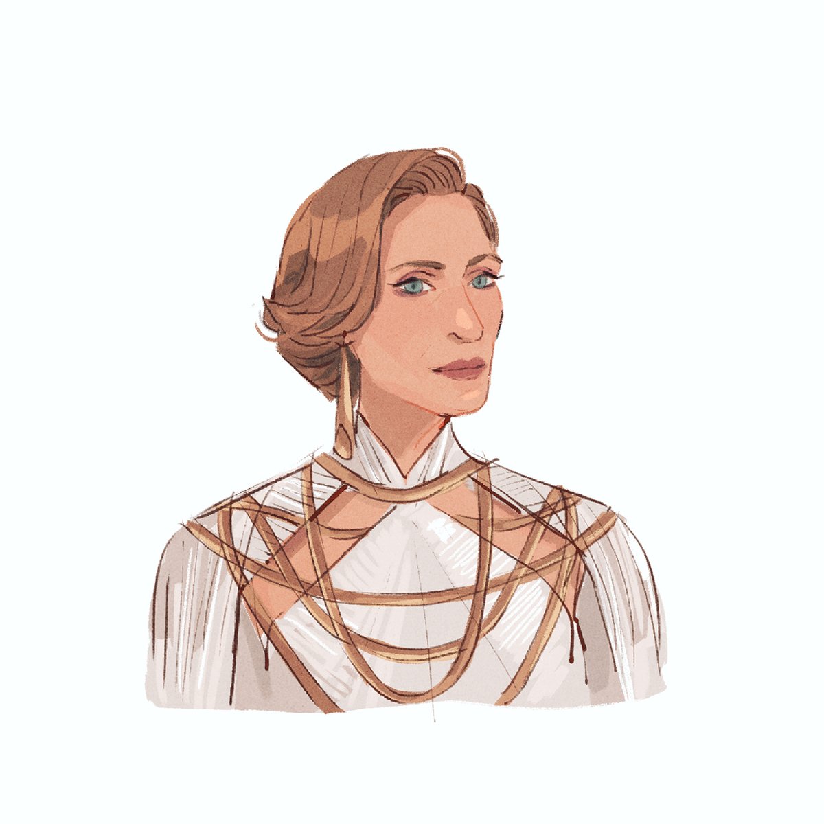 jennosaurs's tweet image. Mon Mothma my fashion icon queen!! #Andor