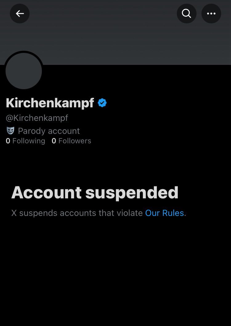 Kirchenkampf2's tweet image. 🔻Help me find my frens so I can keep destroying Pagay Nazi idols.
Christ is King ✝️