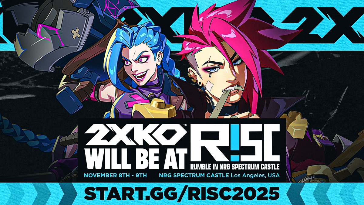 DownBackClub's tweet image. HUGE NEWS
WE'RE ADDING 2XKO TO THE LINEUP AT #RISC2025
Think you're gonna be the king of closed beta? Come prove it in Downtown Los Angeles Nov. 8-9
Registration is live NOW! Link in replies 👇
@RumbleInSoCal