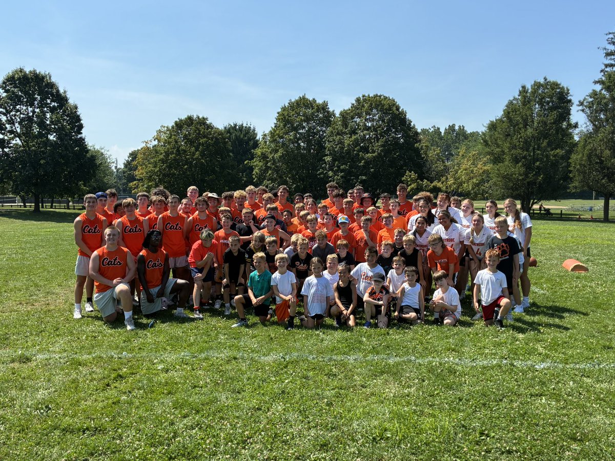 Thanks to all the players, coaches, families, and most importantly, the future Wildcats for bringing the Latrobe football, Flag football, and Youth football programs all together for a great day!