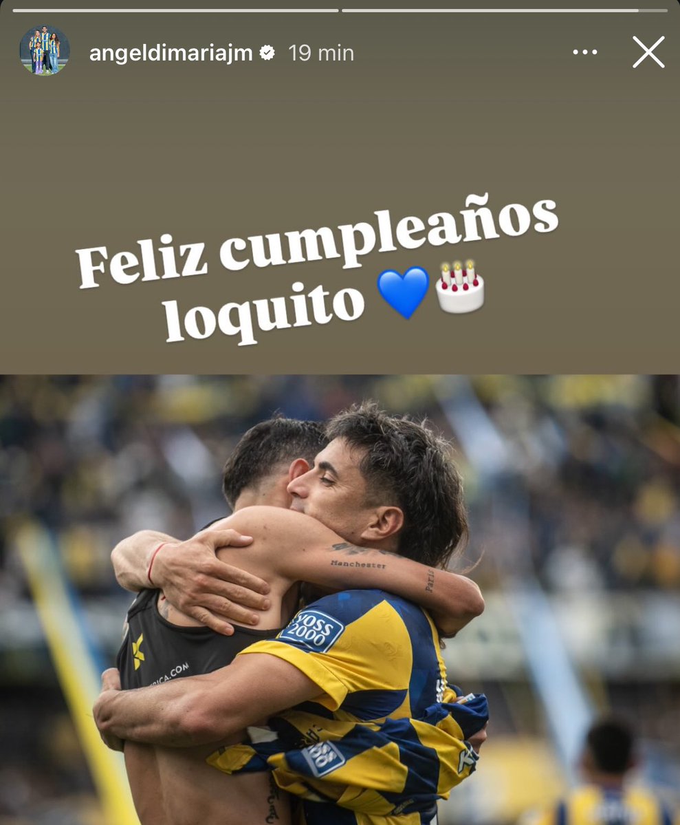 Gozzossj's tweet image. Nacho Malcorra merecía disfrutar del futbol de Angel Di Maria como un hincha más.