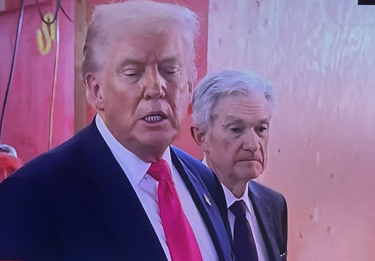 JulieKennis2's tweet image. Chair Powell won’t cut interest rates
Trump takes matters into his own hands