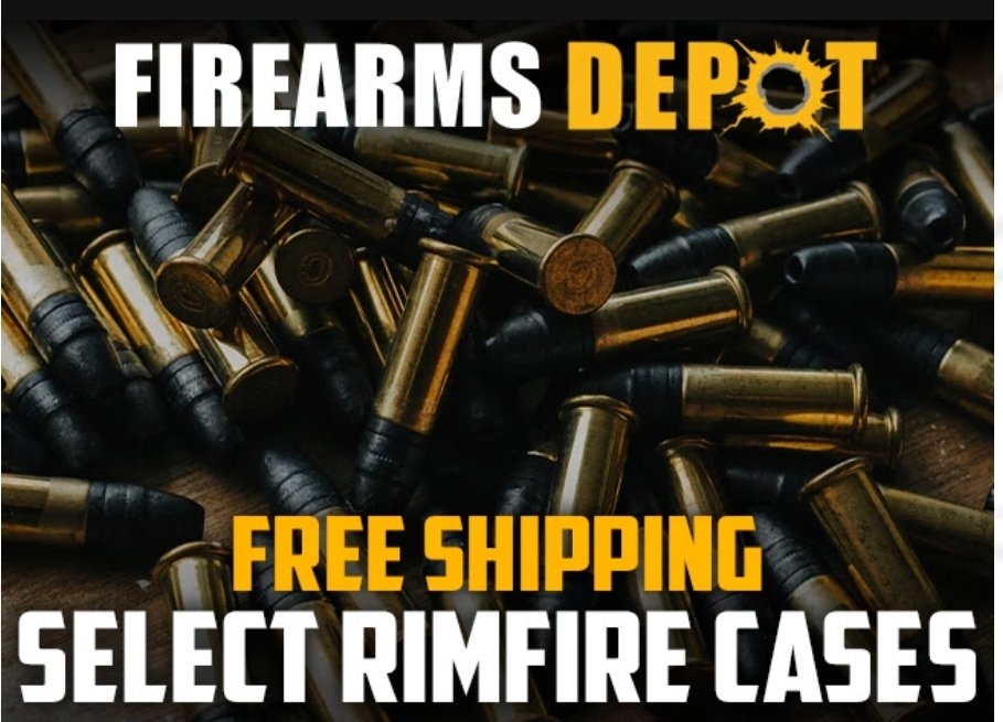 Grunt0313's tweet image. Firearms Depot is offering free shipping on cases of some Federal, Aguilar, and Hornady .22lr, .22 WMR, and .17 HMR
Ends Friday
firearmsdepot.com/shop/?tag=thur…
Not a paid endorsement. No free ammo given. Just sharing a good deal with you fine people.