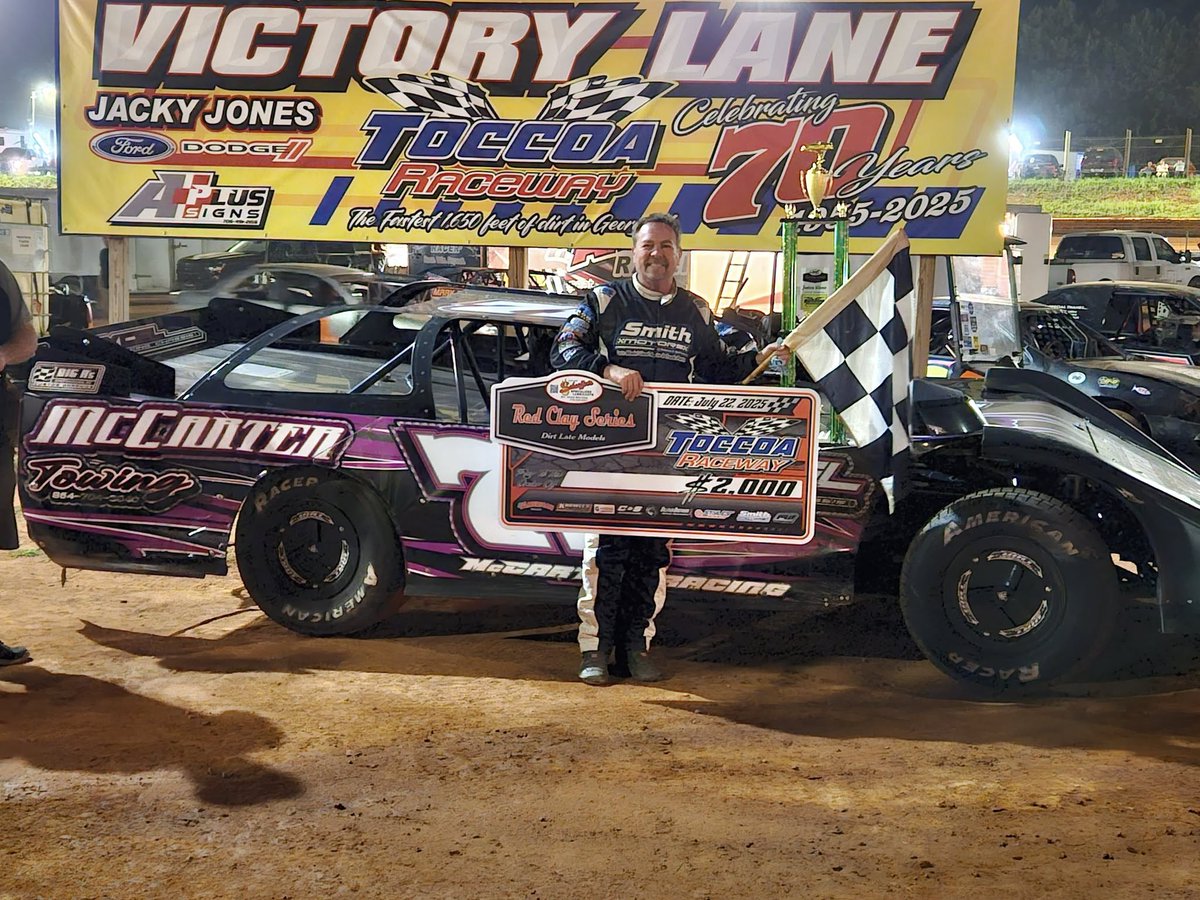 Ryan Delph (@delphcomm1) on Twitter photo ๐ฐ David Smith Captures Third Red Clay 602 Late Model Series (<a href="/redclayseries/">Red Clay 602 Late Model Series</a>) Win of 2025 at <a href="/toccoaracing1/">Toccoa Raceway</a>
Full Press Release ๐ conta.cc/4f4J72t
๐๐ ๐ฐ David Smith Captures Third Red Clay 602 Late Model Series (<a href="/redclayseries/">Red Clay 602 Late Model Series</a>) Win of 2025 at <a href="/toccoaracing1/">Toccoa Raceway</a>
Full Press Release ๐ conta.cc/4f4J72t
๐๐