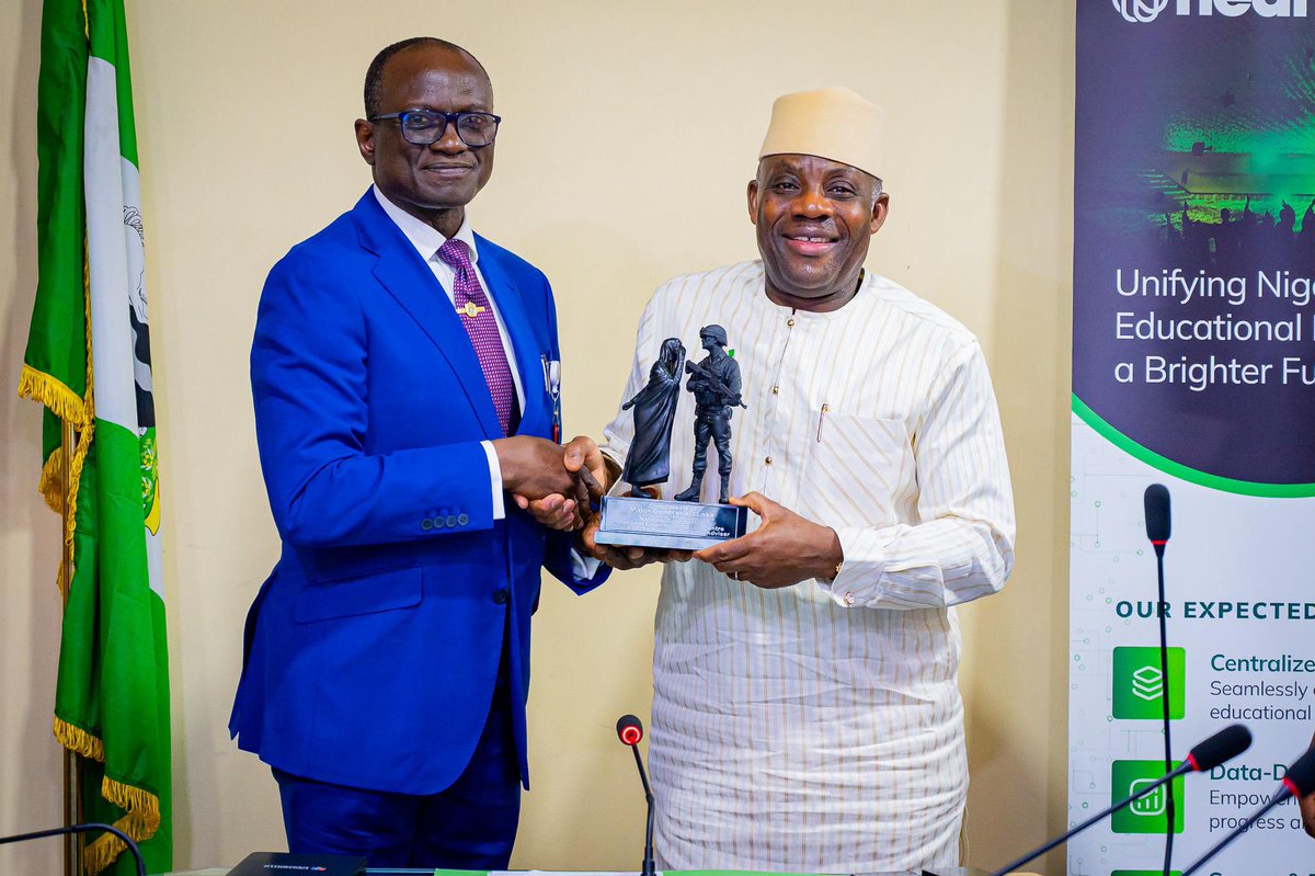 DrTunjiAlausa's tweet image. Today, I had the pleasure of welcoming Major General Adamu Garba Laka National Coordinator of the country’s National Counter Terrorism Centre (NCTC) and his directors to my office on a courtesy visit.

The National Counter Terrorism Centre, established in 2012 by the previous