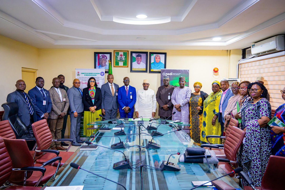 DrTunjiAlausa's tweet image. Today, I had the pleasure of welcoming Major General Adamu Garba Laka National Coordinator of the country’s National Counter Terrorism Centre (NCTC) and his directors to my office on a courtesy visit.

The National Counter Terrorism Centre, established in 2012 by the previous