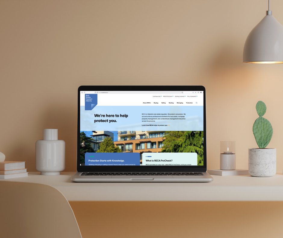 Don’t guess. Know your consumer rights. 
recaprotects.ca is your go-to guide for navigating Alberta’s real estate industry with confidence. 

#RECAProtectsConsumers