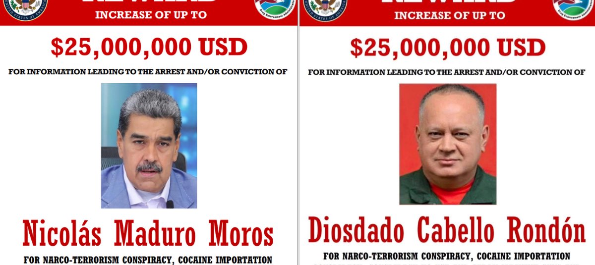 Wfrv22's tweet image. A este ritmo Nicolas y Diosdado van a terminar cobrando ellos mismos esa plata.
Asi son los gringos y ahora no vengan con cuentos chinos que “estan trabajando en la libertad de vzla” porque eso es pura paja. A Vzla se la llevo fue el diablo y estos narcos son los jefes del pais.
