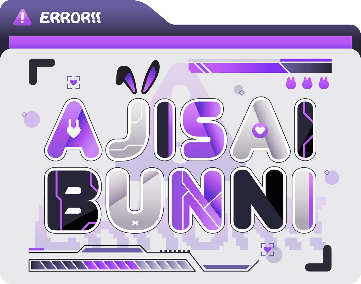 AjisaiBunniVT's tweet image. Can someone NAME my style.. I like cyberpunk and cyber ish things but i hate when its too dark/hard? 

this is my logo.. I feel like it does such a justice to what im trying to explain...  (Designed by @/janqtie)