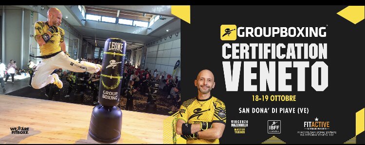 ibffofficial's tweet image. Save the date 📌
Groupboxing Certification IBFF torna in Veneto 🥊
Un percorso formativo intenso e dinamico con focus su metodologia,tecnica,musica, coaching, role play
Per info &amp;amp; iscrizioni: info@ibff.it
#fitboxe #ibff #Italy #Veneto #Certification #Instructor