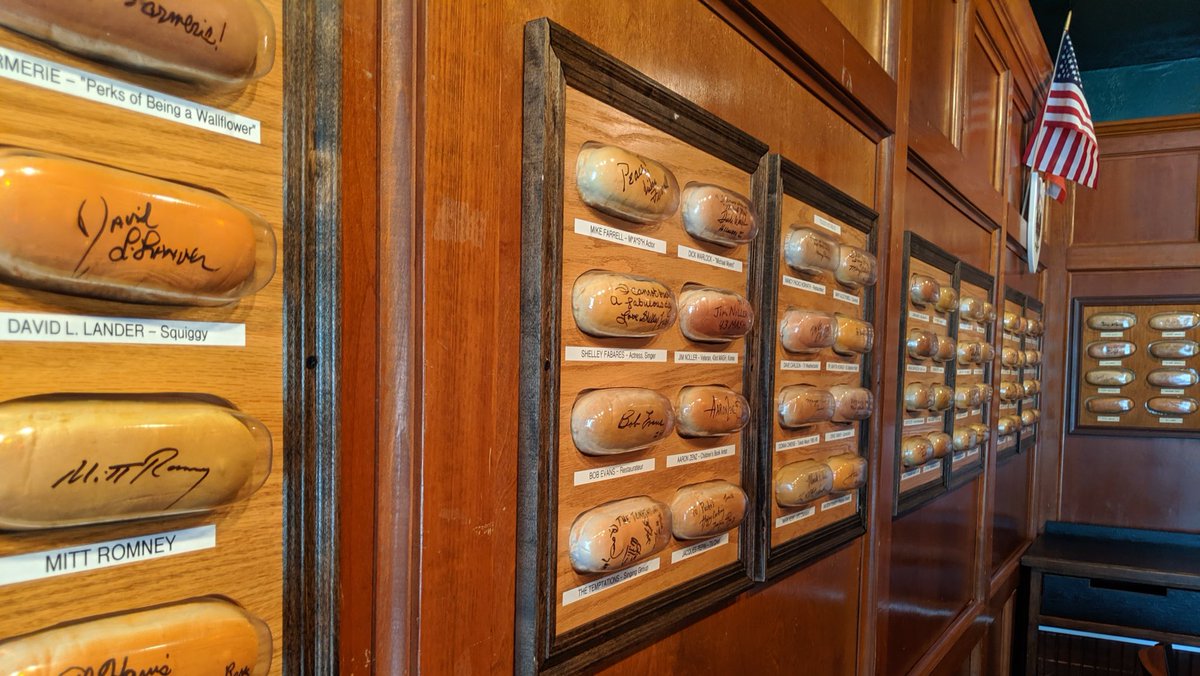 Toledo, Ohio is the world capital of autographed hot dog buns 💯🚀