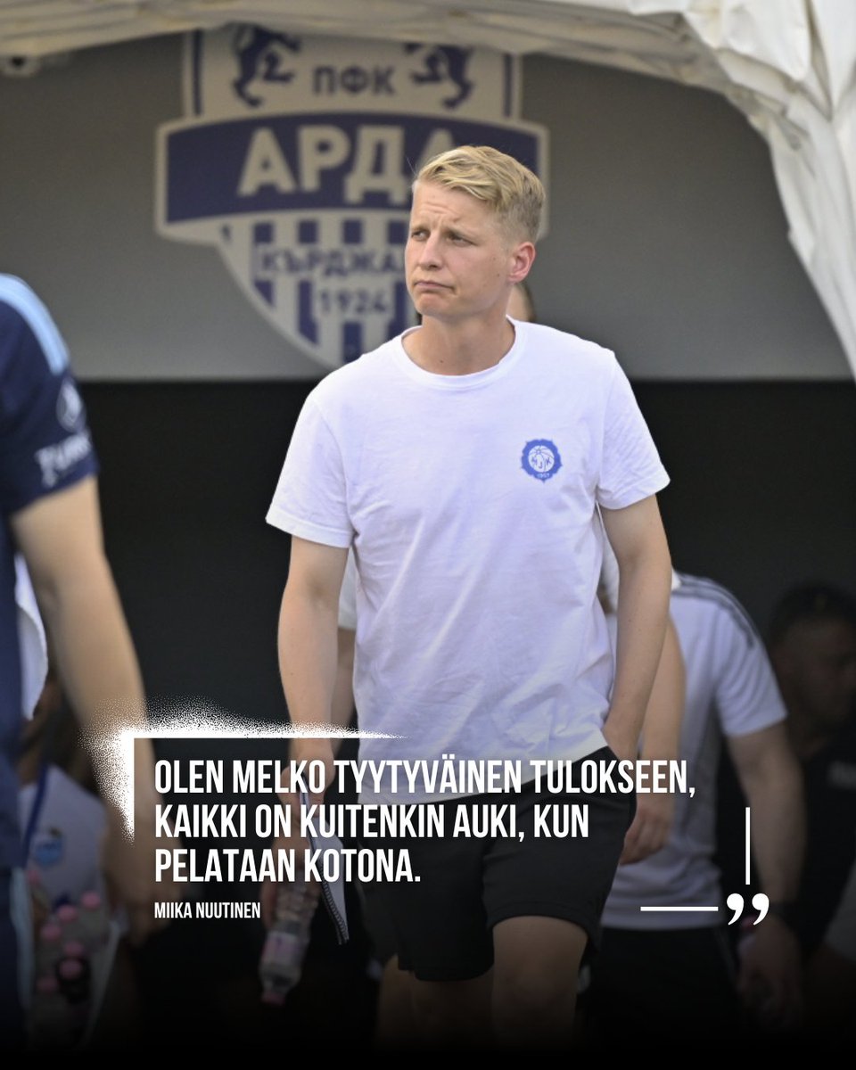 hjkhelsinki's tweet image. 🗣️ "Meidän piti puolustaa paljon, ja vastustaja oli vahva ajoittain, mutta olen tyytyväinen siihen, miten puolustimme noissa hetkissä."
– Miika Nuutinen
📆 TO 31.7. klo 19: HJK vs Arda FC | Bolt Arena
🔗 Liput: hjk.lippu.fi
#HJK #UECLfi