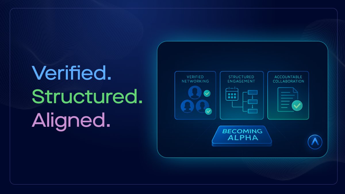 ElevateToAlpha's tweet photo. Blockchain technology can’t thrive without structured trust. 

Clear accountability, verified identities, and transparent governance define sustainable success. 

That’s why Becoming Alpha exists. 

We’re not live yet—but we’re not hiding either. Hit follow to stay early. 

#BlockchainTechnology #FutureOfFinance #BecomingAlpha