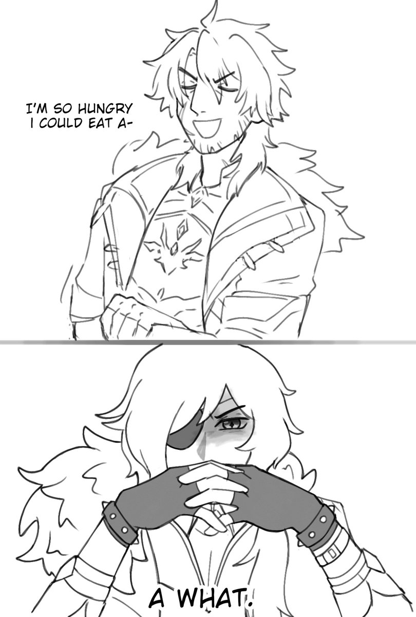 a what....
#GenshinImpact #Varka #Kaeya