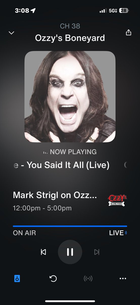 Strigl's tweet image. Hope you’re hanging with me on @OzzysBoneyard celebrating the greatest rocker of all-time. If not, here’s what you’re missing. @OzzyOsbourne @BlackSabbath @TheOzzFest