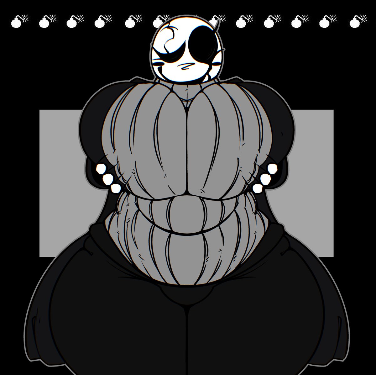 P0verTeils's tweet image. give me 999 quadrillion likes and i will draw gaster booty