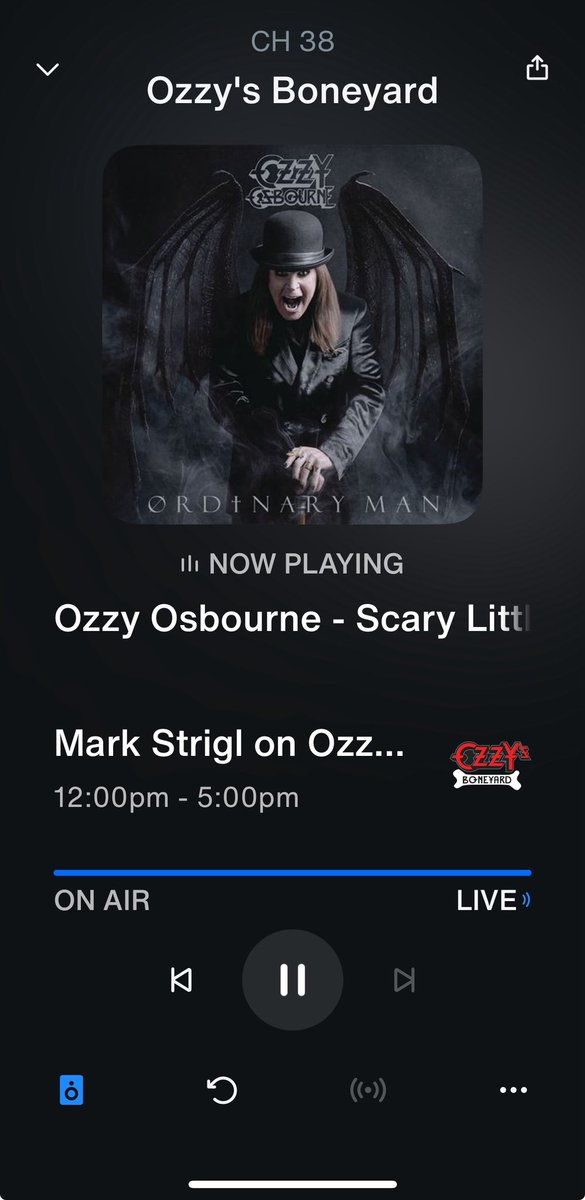Strigl's tweet image. Hope you’re hanging with me on @OzzysBoneyard celebrating the greatest rocker of all-time. If not, here’s what you’re missing. @OzzyOsbourne @BlackSabbath @DuffMcKagan