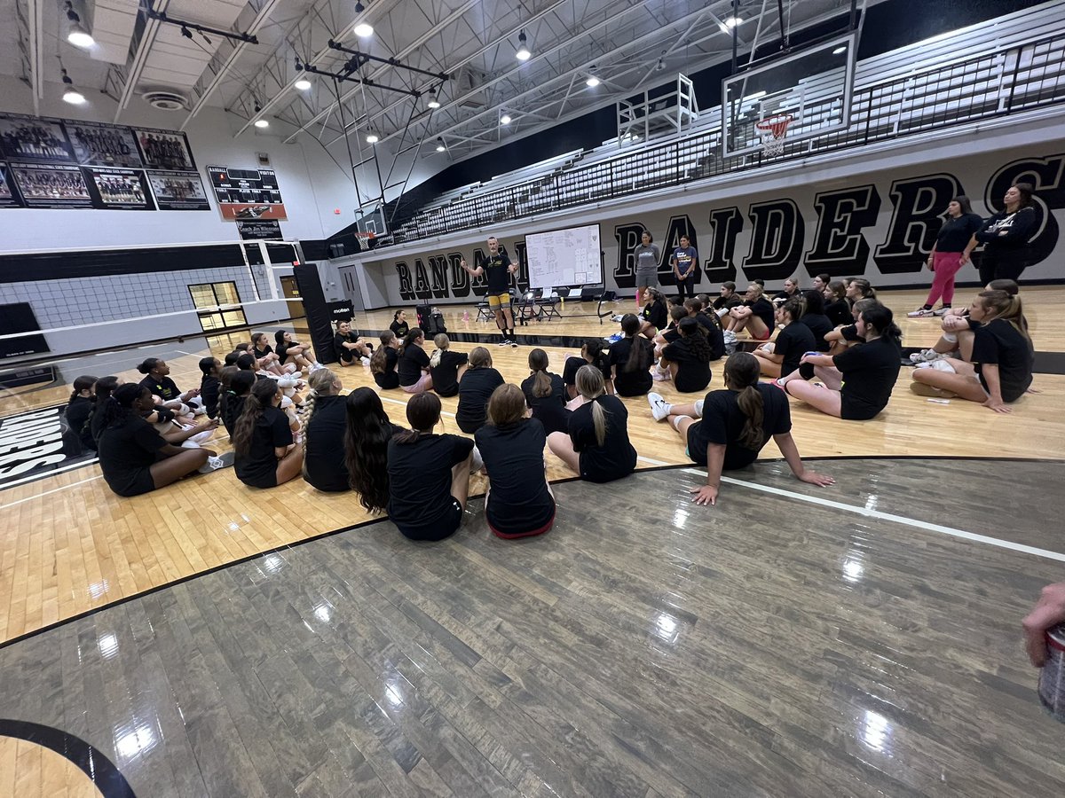 That’s a wrap on Team Camp 2025… Thankful for the coaches that poured into our girls. 8 days till our favorite season!!! 🏐🏴‍☠️🩶🖤
