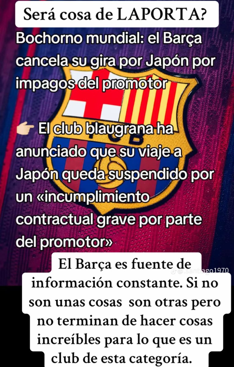 CajonblancoYT's tweet image. Lo dije i lo vuelvo a repetir,cada día los paga Negreira,sacan una noticia,la de hoy es que se han quedado sin el torneo de ping pong,i sin dinero,y todo para que nos olvidemos de que han pagado 8 Mill 400 mil euros a Negreira,i siguen sin sanción QUE NO SE NOS OLVIDE