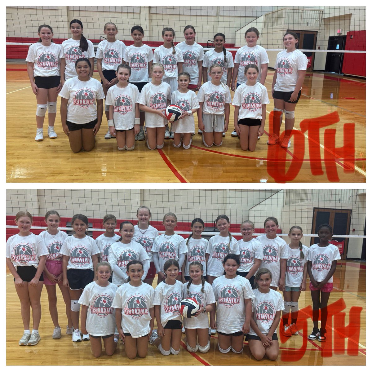 CoachBrewer9's tweet image. GR8T afternoon of youth volleyball at camp!!! Bring it ON!!