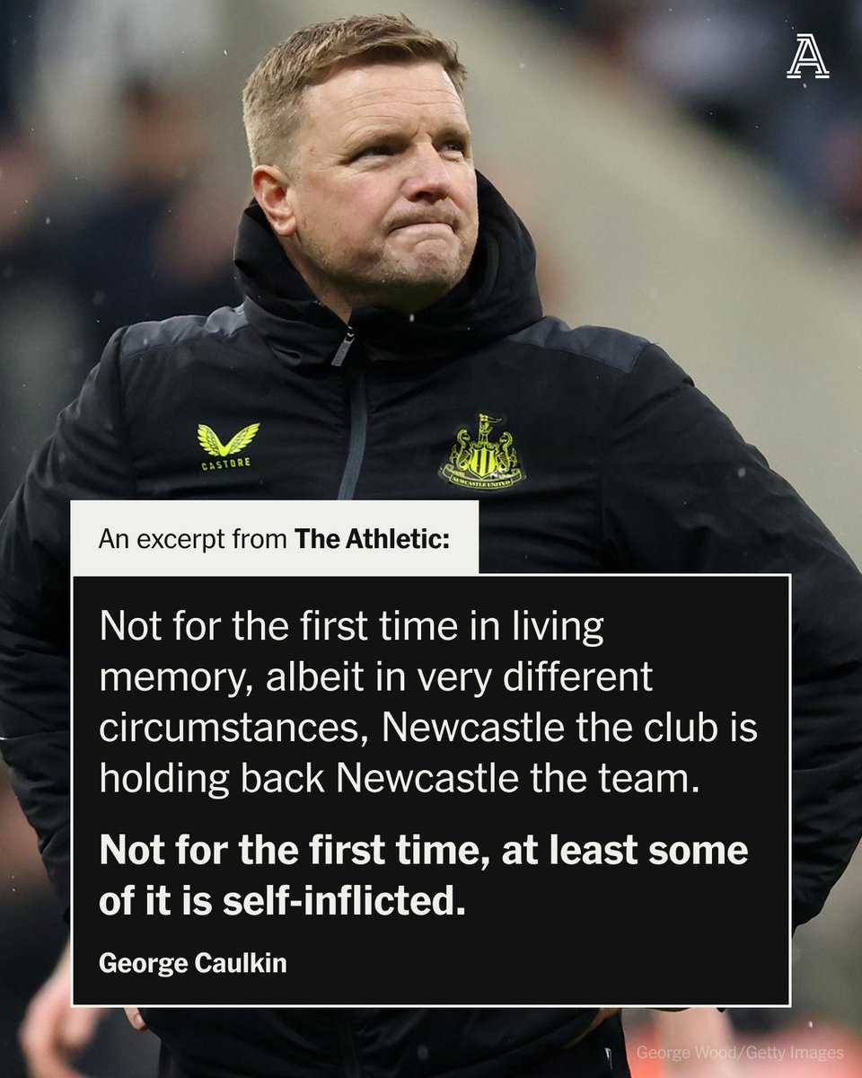 The Athletic | Football (@theathleticfc) on Twitter photo Newcastle are an elite team.
Newcastle are not an elite club.
This summer, they have been given a brutal education in what being elite entails.
They have missed out on several transfer targets and now Alexander Isak, their star striker, wants to leave.
<a href="/GeorgeCaulkin/">George Caulkin</a> looks at Newcastle are an elite team.
Newcastle are not an elite club.
This summer, they have been given a brutal education in what being elite entails.
They have missed out on several transfer targets and now Alexander Isak, their star striker, wants to leave.
<a href="/GeorgeCaulkin/">George Caulkin</a> looks at
