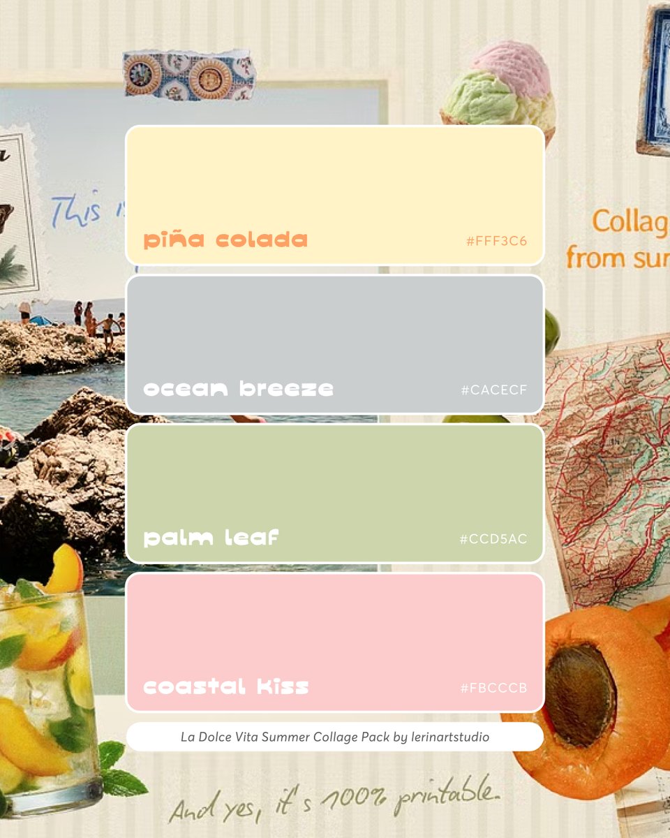 CreativeMarket's tweet photo. βοΈ Steal Our Color of the Season Palettes with PiΓ±a Colada (#FFF3C6)
No checklists. Just vibes. Swipe through and steal our PiΓ±a Colada palettes for your next project! #ColorPalette #DesignInspo #ColorOfTheSeason
Browse the collection here β‘οΈ https://t.co/B7pBlynnEp https://t.co/IDxnKK2QLR