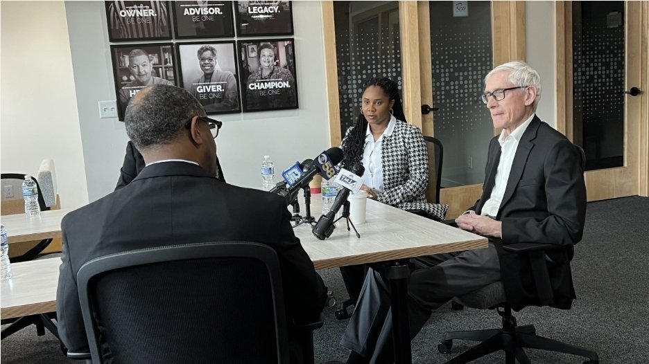 I've served at the pleasure of Gov. Evers since his 1st term.
  
Our work on the JSAC is the most impactful volunteer work that I've had the honor to be a part of.

Also, working with Gov. Evers to make strides w/in Bronzeville meant the world. Job well done, Gov. Evers.