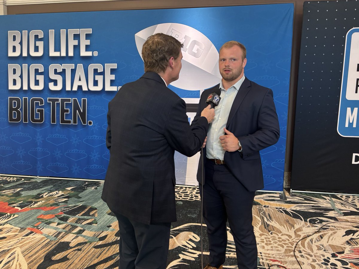 Lauren Michelson (@laurenmichelson) on Twitter photo Final day of Big Ten Media Days! 🏈
Our <a href="/AKendeighKETV/">Andy Kendeigh</a> caught up with Iowa center Logan Jones - a Lewis Central grad.
Great stuff tonight on <a href="/KETV/">KETV NewsWatch 7</a> Final day of Big Ten Media Days! 🏈
Our <a href="/AKendeighKETV/">Andy Kendeigh</a> caught up with Iowa center Logan Jones - a Lewis Central grad.
Great stuff tonight on <a href="/KETV/">KETV NewsWatch 7</a>
