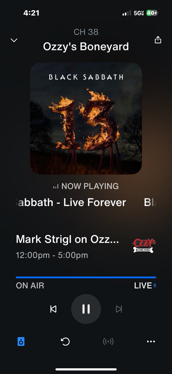 Strigl's tweet image. Hope you’re hanging with me on @OzzysBoneyard celebrating the greatest rocker of all-time. If not, here’s what you’re missing. @OzzyOsbourne @BlackSabbath @ZakkWyldeBLS
