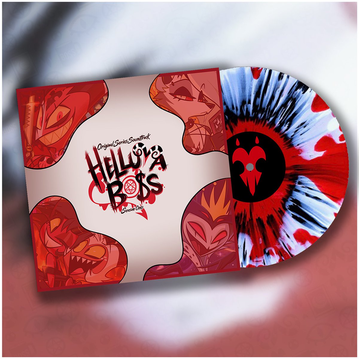 Just Announced at SDCC, grab a Limited Edition Helluva Boss Season 1 Vinyl Record, available for 3 DAYS ONLY! (link below)
