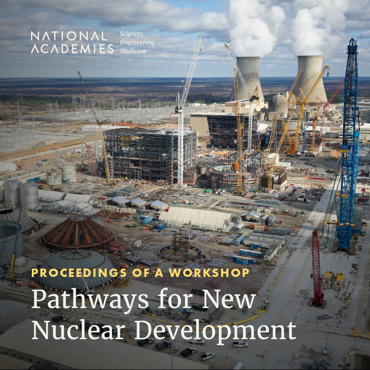theNAEng's tweet image. New nuclear projects face significant barriers, from cost overruns to supply chain issues. A recent @theNASEM workshop explored ways to improve timelines for construction, decision-making, investment, and community engagement. Download the proceedings: ow.ly/M7PF50WuXBR